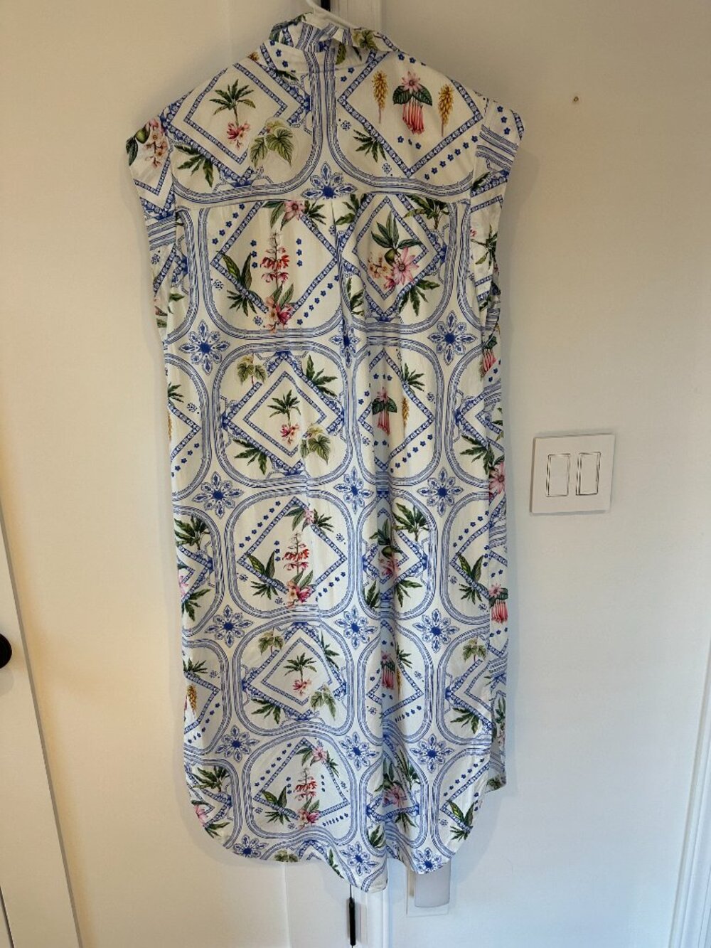 Anthropologie Lillian Button-Front Floral Midi Dress by Maeve - Picture 5 of 6